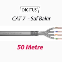 Digitus Category 7 Cat. 7 S/ftp Pımf Pairs İn Metal Foil Data Kablosu 50 Mt
