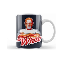 Breaking Bad Mr White On A Dark Tee Kupa Bardak Porselen Karışık