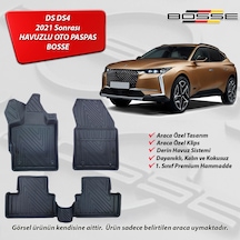 Ds Ds4 Paspas Araca Özel 2021 Ve Sonrası BOSSE 3D Havuzlu Oto Paspas