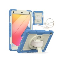 Apple İpad 5 Air 9.7 Kılıf Strap New Tablet Kapak - Mavi