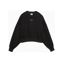 Puma W Puma X Hyrox Heavyweıght C Siyah Kadın Sweatshirt