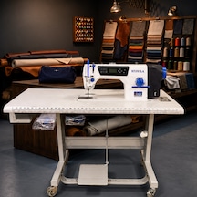 Hypeak Elektronik İp Kesmeli Düz Dikiş Makinesi Tablalı Başlangıç Seti li Standart