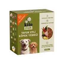 Kito Fresh Tavuk Etli Köpek Yemeği%100 Taze İçerikli Mama 250 Gr