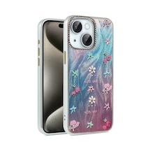 Newface Apple iPhone Uyumlu 14 Kılıf Blade Aynalı Desenli Kapak - Desen 4