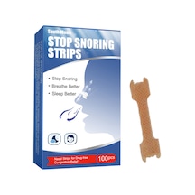 Vkemall South Moon Stop Horlama Burun Bantları Daha İyi Uyku Sağlar Daha İyi Nefes Alır Bej