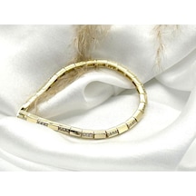 Xuping Chanel Model Zirkon Taşlı Kadın Bileklik Gold Renk Gold