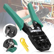 Internet Ağ Pensesi Rj45 Rj 11 Rj 12 Jak Sıkma Pensesi Kablo Soyu N11.1699