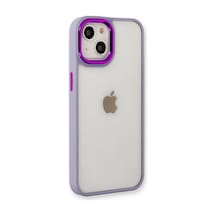 Newface Apple, Uyumlu iPhone 14 Plus Kılıf Dora Kapak Semeglbl - 12 - Lila