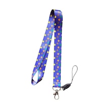 Kart Askı Ipi, Yaka Askı Ipi, Boyun Askı - 2 Cm Çınar Yaprağı