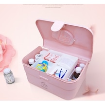 Dancemonkey Yeşil Vaka Tutucu Pp+abs Çok Bölmeli İlaç Organizatörü Hap Kutusu Ev Çift Cbtx - Sf Çok Renkli