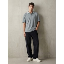 Ltb Kısa Kollu Faded Fabric Gri T-shırt Çok Renkli