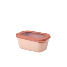 Mepal multi bowl cirqula rectangular saklama kabı 750 ml-nordic blush