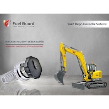 Wacker Neuson Ekskavatör-Kepçe Yakıt Depo Koruma Cihazı