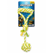 Dogmozz Premium 1 Boğumlu 1 Düğümlü Toplu Diş Kaşıma İpi 35 Cm