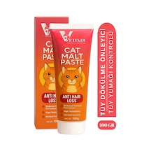 Tüy Dökülme Engelleyici Malt Paste Tüy Yumağı Ve Kusma Önleyici Multivitamin Kedi Malt Macun 100 Gr