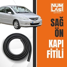 Honda City 2006-2008 Sağ Ön Kapı Fitili-a Kalite-numlas-nm6081