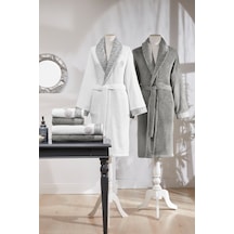 Özdilek Phlox Bambu Aile Seti Antrasit Beyaz Çok Renkli