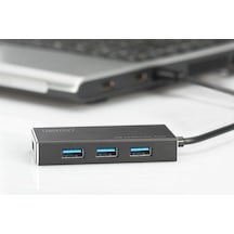 Digitus Da-70240-1 4 Port USB 3.0 Çoklayıcı (Güç Adaptörlü)