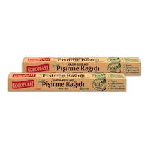 Koroplast Doğal Pişirme Kağıdı Hazır Kesim 10lu X 2 Paket 42 37 Cm Çok Renkli