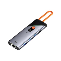 Powerhub 8x Usb-c Çoklayıcı 4k 60hz, 1000mbps Lan, 3x Usb 3.0, 90w Hızlı Şarj