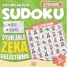 Çocuklar İçin Sudoku / Sticker Hediyeli Zor Seviye 2 / Kolektif