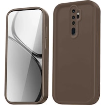 Ilkeshop Newface Xiaomi Redmi Note 8 Pro Kılıf Viera Silikon - Kahverengi