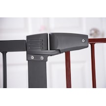 Metal Çocuk Güvenlik Kapısi-Kahverengi