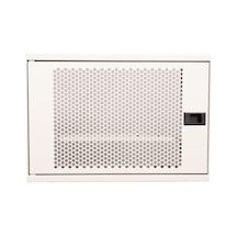 Alfafonet Ziglat 400 Serisi Wifi Box Duvar Tipi Modem Ve Wifi Kutusu 400x120x280 Mm Mat Beyaz Perfore Metal Kapak Montajlı