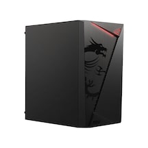 Msi Mag Shield M301 Mesh MATX Oyuncu Bilgisayar Kasası Siyah