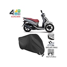 Sym Symphony St 200I Motosiklet Brandası ( Kilit Uyumlu - Siyah