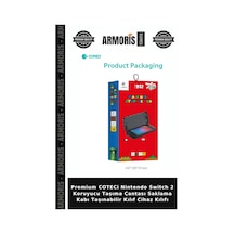 Premium Coteci Nintendo Switch 2 Koruyucu Taşıma Çantası Saklama Kabı Taşınabilir Kılıf Cihaz Kılıfı