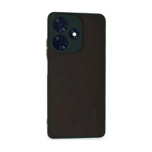 İnfinix Hot 30 4g Kılıf Montreal Silikon Kapak - Yeşil 0.2M-Çok Renkli