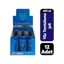 Ceremony Nemlendirici Arındırıcı Eşitleyici Sivilce ve Akne Karşıtı Yüz Temizleme Jeli 12 x 400 ML