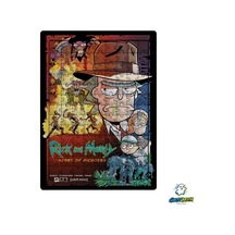 Ghostbastır Design Rick And Morty 99 Parça Ayaklı Puzzle Dekoratif Çocuk Yapbozu 0183