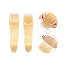 Peruk Tepesi Platin Renk Closure 10inch