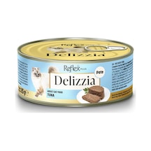 Delizzia Kıyılmış Ton Balıklı Yetişkin Kedi Maması 85 Gr.
