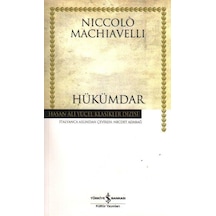 Hükümdar -  Hasan Ali Yücel Klasikleri -  Niccolo Machiavelli -  İş Bankası Kültür Yayınları
