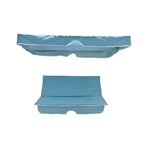 Salıncak Minder Kılıf Takımı(Süngerli)2 Kişilik Minder-Mavikırçıl (532720621)