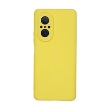 Huawei Nova 9 Se Kılıf Nano İçi Kadife Silikon - Sarı 0.2M-Çok Renkli