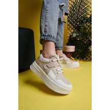 Fallon Bantlı Bağcıklı Kalın Taban Air Kadın Sneaker 001