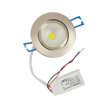 3 Watt Led Spot Trafolu Saten Kasa Beyaz Işık Yce-n3 2 Adet Diğer