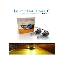 H1 Led Xenon Oto Ampul Photon Zero Fansız Sarı
