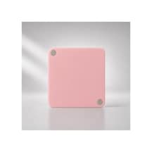 Toz Pembe Akrilik Silinebilir Notluk Yazı Tahtası Mıknatıslı Not Panosu Memo Board