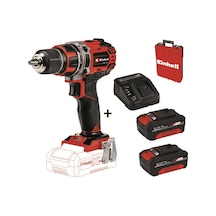 Einhell TE-CD 18/50 Li BL Matkap Vidalama + 2*4.0 Ah Starter Kit + Çanta