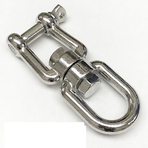 Krom Fırdöndü Kilitli. Paslanmaz Krom. 304 Kalite. Marin Tip 6mm