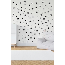 Bebek Ve Çocuk Odası Dekoratif Yıldız Sticker Siyah6727