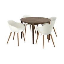 Ikea Kahverengi Sağlam Yemek Masası - Yemek Masası Takımı
