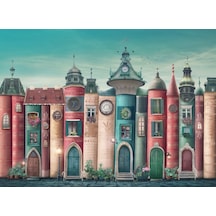 Nova Puzzle - 2000 Parça Puzzle - Sihirli Kitaplar Ülkesi