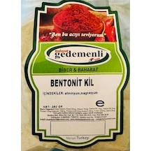 Gedemenli Bentonit Toz Kil 250 G