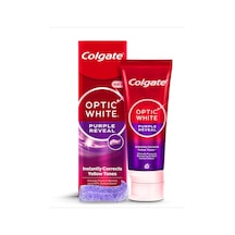 Colgate Optic White Purple Reveal Beyazlatıcı Diş Macunu 75 Ml - 5 Adet Tarı